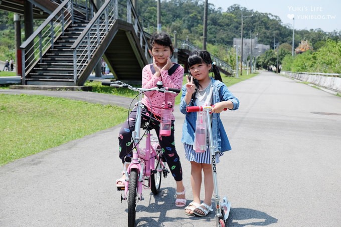 台北南港景點【山水綠生態公園】野餐玩沙溜滑梯親子場地推薦、富教育意義接近大自然 - yuki.tw