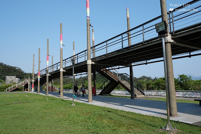 台北南港景點【山水綠生態公園】野餐玩沙溜滑梯親子場地推薦、富教育意義接近大自然 - yuki.tw