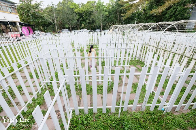 宜蘭員山親子景點【兔子迷宮景觀咖啡餐廳】浪漫天空步道再升級×全新沙坑溜滑梯×戲水池×粉紅樹屋~超棒夜景約會好去處! - yuki.tw