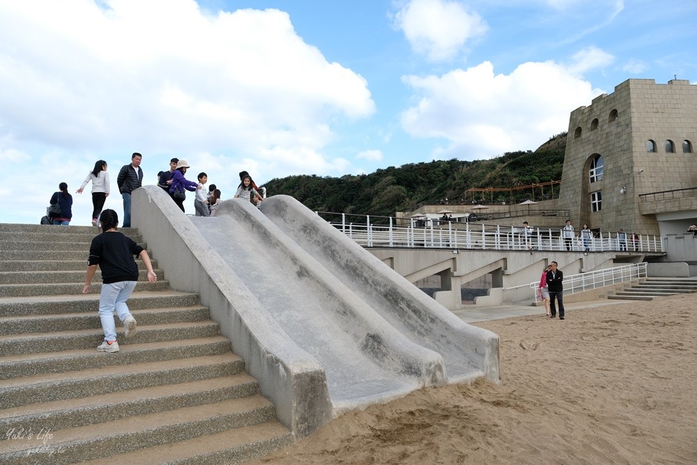 基隆景點》和平島公園，無邊際天然海泳池、兒童戲水池、大沙堡遊客中心喝咖啡好讚！ - yuki.tw