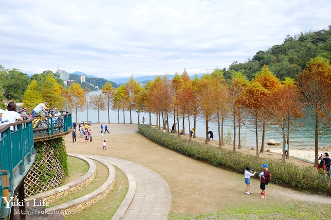 南投景點【日月潭向山遊客中心】超大藝術品建築親子景點×湖光山色落羽松~絕美場景 - yuki.tw