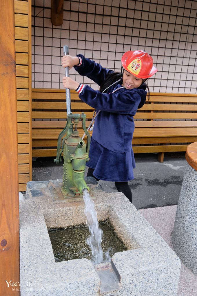 新竹景點【新竹市消防博物館】免費親子景點×小小消防員穿制服體驗滅火、救災3D彩繪牆～放假就來這裡玩！ - yuki.tw