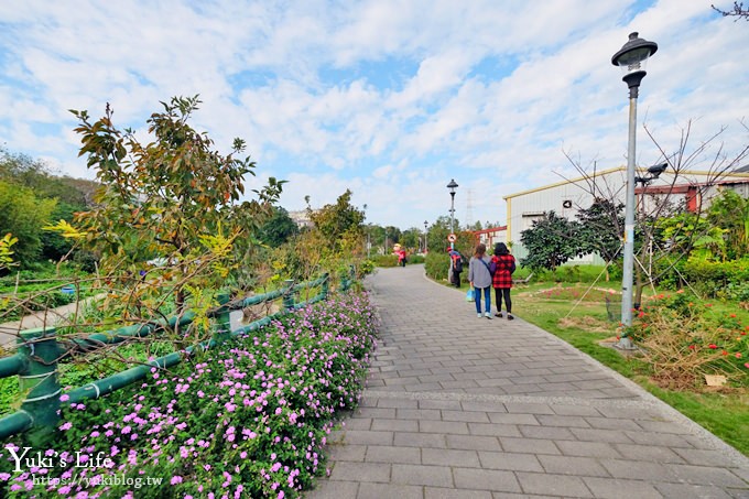 新北特色公園【鶯歌永吉公園】親子假日好去處！3D立體彩繪空橋、可愛公仔、野餐、溜滑梯、炮仗花 - yuki.tw