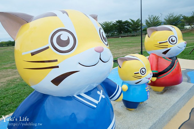 NEW苗栗景點【貓裏喵親子公園】章魚溜滑梯八爪都可以溜！扇形貝殼滑梯×超大沙坑×野餐～放假就來這裡玩 - yuki.tw