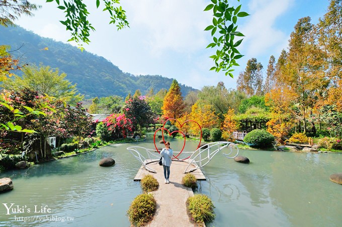 南投埔里》台一生態休閒農場，落羽松童話森林，親子玩水玩沙景點 - yuki.tw