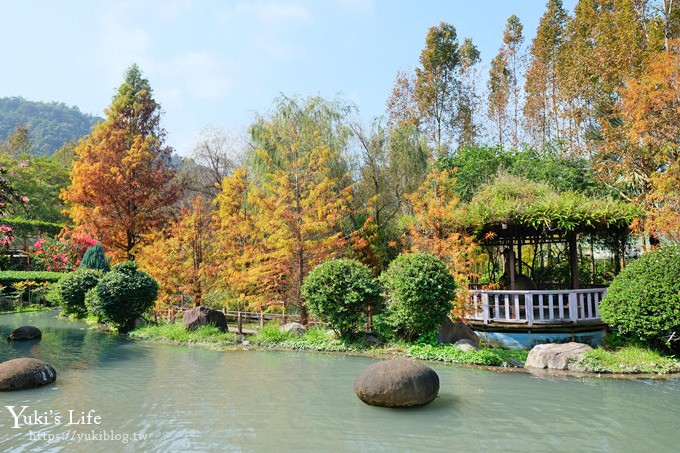 南投埔里》台一生態休閒農場，落羽松童話森林，親子玩水玩沙景點 - yuki.tw