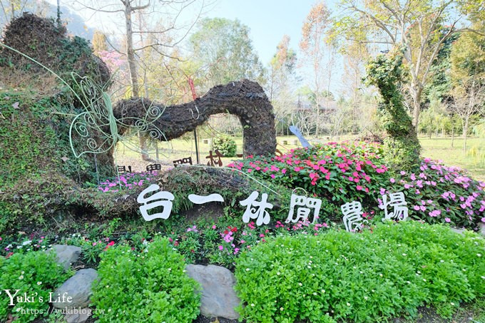 南投埔里》台一生態休閒農場，落羽松童話森林，親子玩水玩沙景點 - yuki.tw