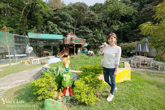 新竹景點【森林鳥花園】森林系彩虹溜滑梯×水池×玩沙池×鳥園小動物~親子一日遊好去處！ - yuki.tw