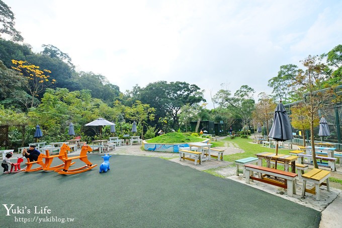 新竹景點【森林鳥花園】森林系彩虹溜滑梯×水池×玩沙池×鳥園小動物~親子一日遊好去處！ - yuki.tw