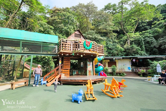 新竹景點【森林鳥花園】森林系彩虹溜滑梯×水池×玩沙池×鳥園小動物~親子一日遊好去處！ - yuki.tw