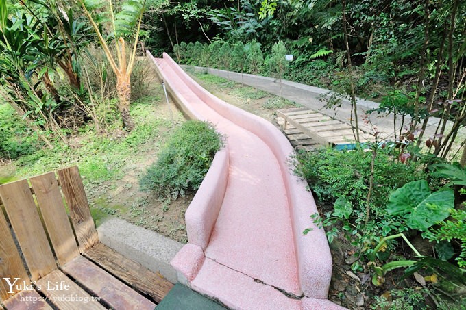 新竹景點【森林鳥花園】森林系彩虹溜滑梯×水池×玩沙池×鳥園小動物~親子一日遊好去處！ - yuki.tw