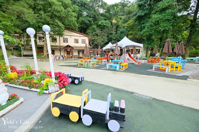 新竹景點【森林鳥花園】森林系彩虹溜滑梯×水池×玩沙池×鳥園小動物~親子一日遊好去處！ - yuki.tw