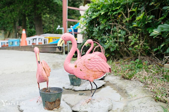 新竹景點【森林鳥花園】森林系彩虹溜滑梯×水池×玩沙池×鳥園小動物~親子一日遊好去處！ - yuki.tw