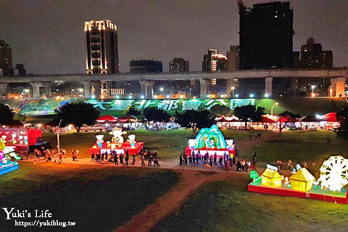 最新【2019新北市豬福滿滿】逛燈會迺夜市×免費碰碰豬親子滾燈超好玩！(活動日期、交通、地點) - yuki.tw