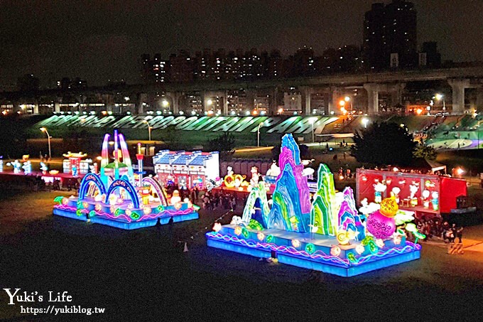 最新【2019新北市豬福滿滿】逛燈會迺夜市×免費碰碰豬親子滾燈超好玩！(活動日期、交通、地點) - yuki.tw