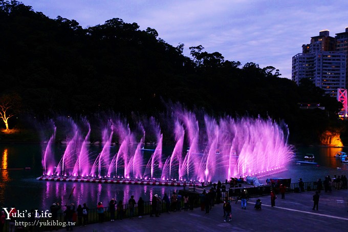 台北景點【2019碧潭水舞秀】V型水舞全新登場！3/8~4/30新店捷運站 - yuki.tw