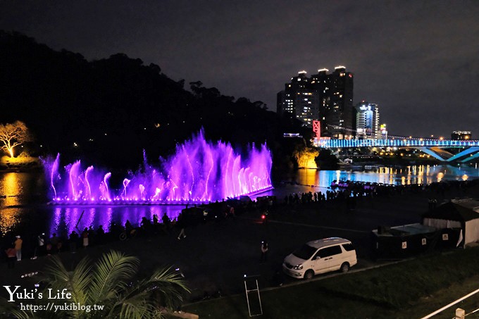 台北景點【2019碧潭水舞秀】V型水舞全新登場！3/8~4/30新店捷運站 - yuki.tw