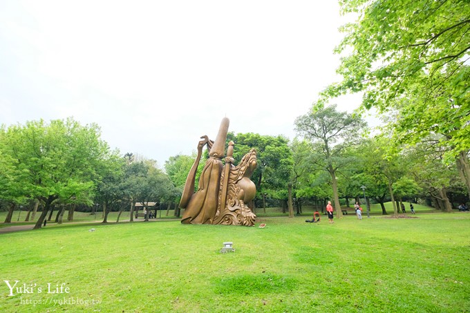 桃園親子景點【大溪埔頂公園】超美花海盛開×野餐好去處×大草皮溜滑梯×大溪老街順遊行程 - yuki.tw