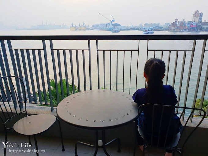 高雄親子住宿【碧港良居商旅西子灣館】海景豪華房，海景第一排 - yuki.tw