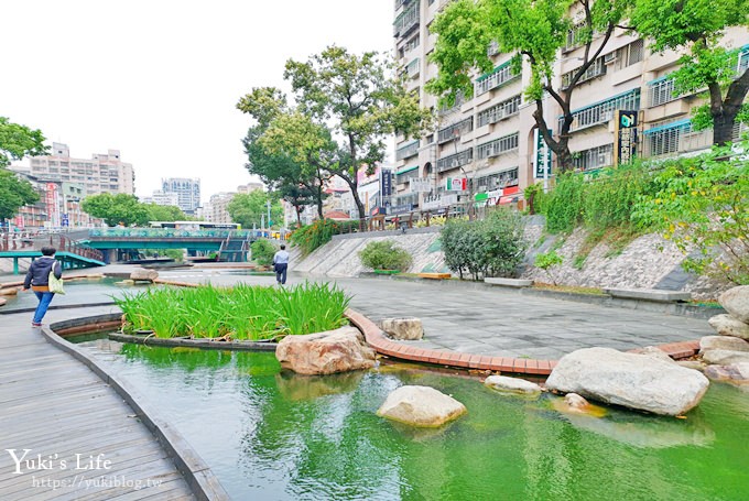 新北親子景點【中港大排親水公園】積木橋×立體彩繪拍照去！(交通、停車、拍照點攻略) - yuki.tw