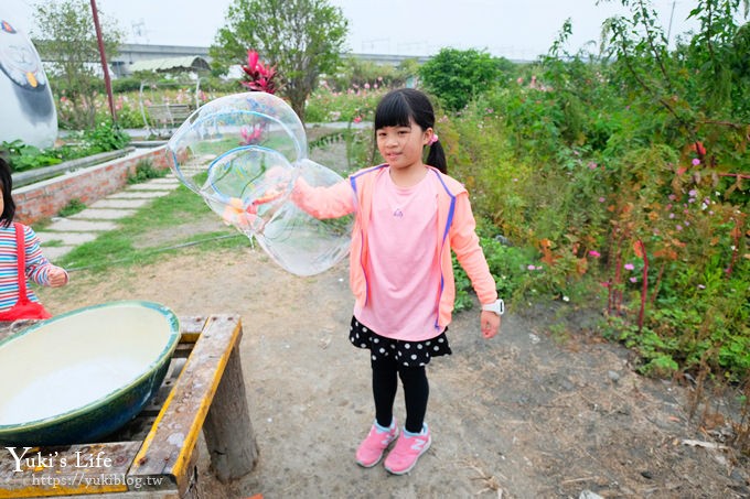 彰化親子景點【田中窯創藝園區】巨型無敵鐵金鋼超吸睛×吹泡泡×陶藝景觀餐廳吃窯烤PIZZA - yuki.tw