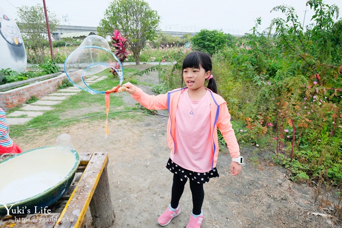 彰化親子景點【田中窯創藝園區】巨型無敵鐵金鋼超吸睛×吹泡泡×陶藝景觀餐廳吃窯烤PIZZA - yuki.tw