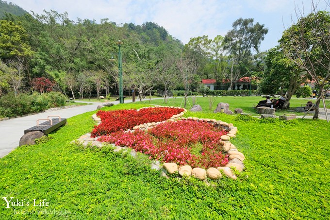 台中谷關一日遊》谷關溫泉公園免費泡腳~還有溫泉魚咬咬~白冷冰棒必吃！ - yuki.tw