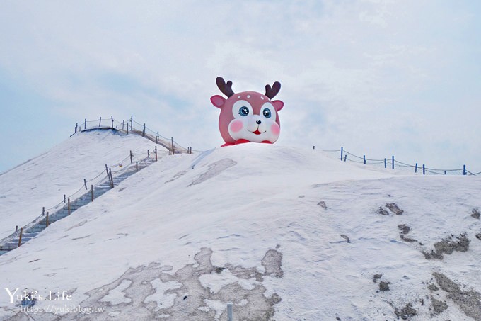 台南親子景點【七股鹽山】可愛動物雪白小山x日系情人橋超浪漫×鹽產品DIY - yuki.tw