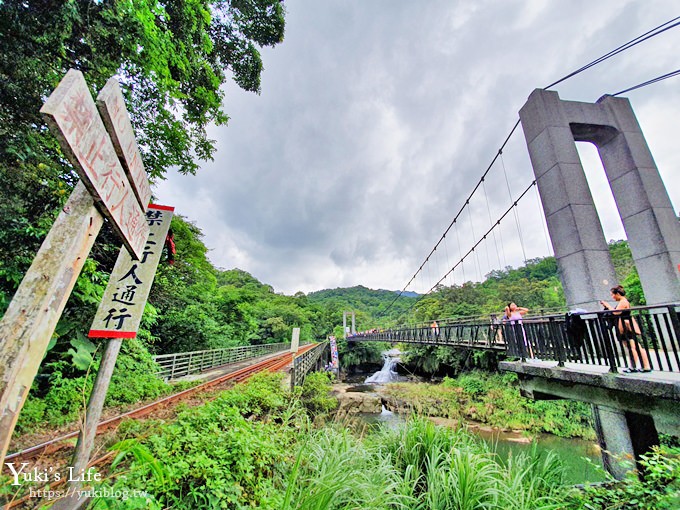 平溪支線鐵道一日遊 》祈福美食之旅～平溪老街、十分瀑布、猴硐貓村、天燈派出所～一次玩透透！ - yuki.tw