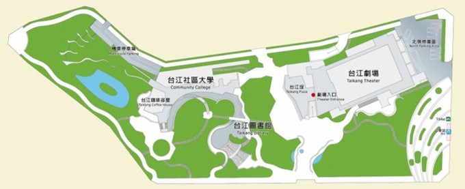 台南免費新景點【台江文化中心】繽紛巨型椅x戶外親子遊戲場~還有圖書館和咖啡 - yuki.tw