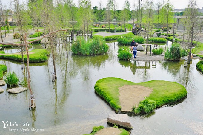 雲林景點【澄霖沉香味道森林館】愛心造景水池落羽松秘境×鴨鴨好多還能玩沙親子好去處 - yuki.tw