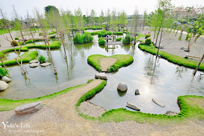 雲林景點【澄霖沉香味道森林館】愛心造景水池落羽松秘境×鴨鴨好多還能玩沙親子好去處 - yuki.tw