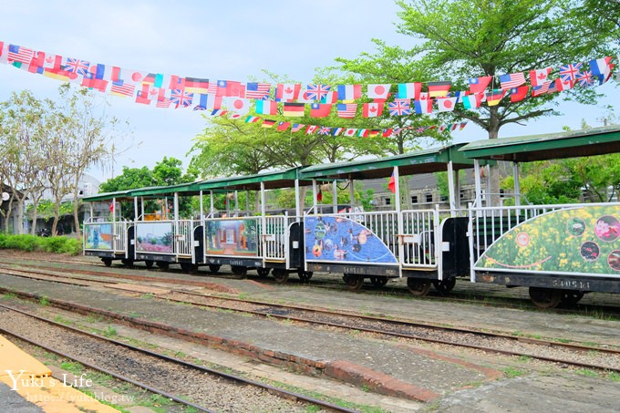 嘉義景點》蒜頭糖廠蔗埕文化園區~親子搭五分仔小火車，吃冰散步加美拍 - yuki.tw