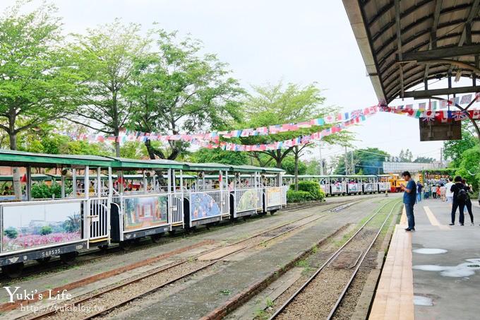 嘉義景點》蒜頭糖廠蔗埕文化園區~親子搭五分仔小火車，吃冰散步加美拍 - yuki.tw