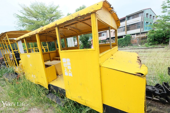 嘉義景點》蒜頭糖廠蔗埕文化園區~親子搭五分仔小火車，吃冰散步加美拍 - yuki.tw