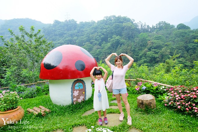 苗栗美食【山驛漫食館】三義龍騰斷橋旁景觀餐廳×舊山線鐵道自行車用餐賞花點 - yuki.tw