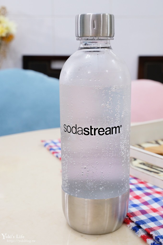 消暑團購中【Sodastream氣泡水機】一次學會10款繽紛氣泡飲 - yuki.tw