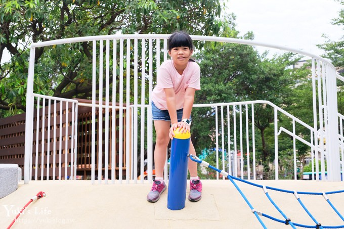 桃園特色公園》2019升級版富士山溜滑梯×櫻花瓣戲水池預計7月開玩 - yuki.tw