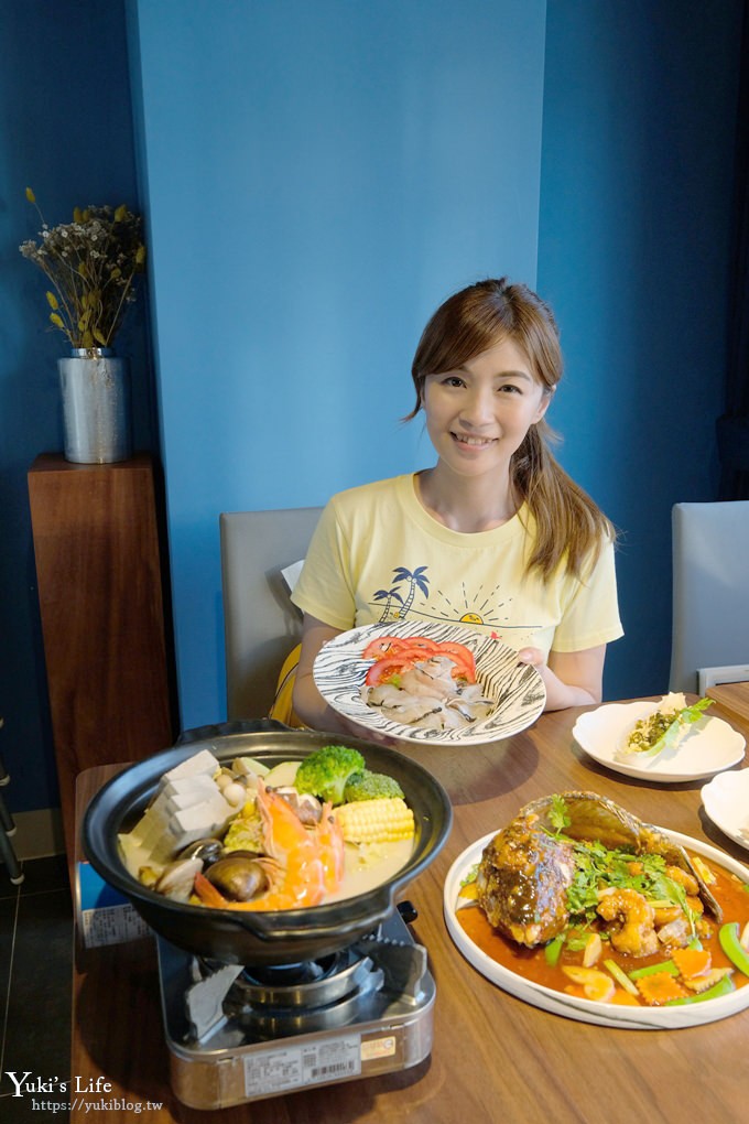 墾丁海景親子飯店【嵐翎白砂渡假莊園】心型海岸在這裡！「森食堂」漁夫料理超鮮 - yuki.tw