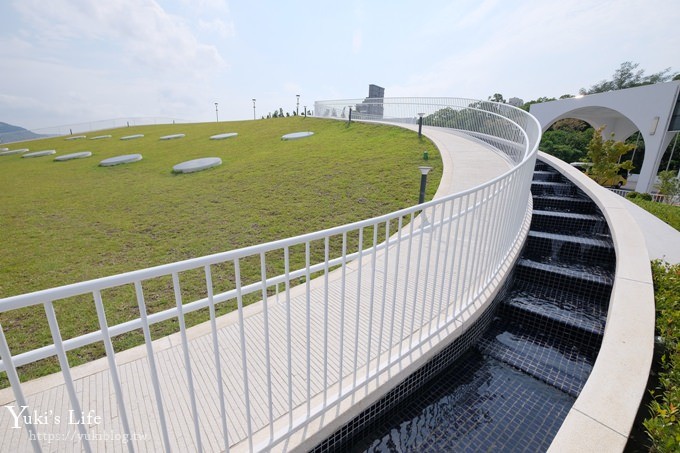 淡水景點【滬尾藝文休閒園區】葛林之森空中花園、影城、購物~假日親子好去處！ - yuki.tw