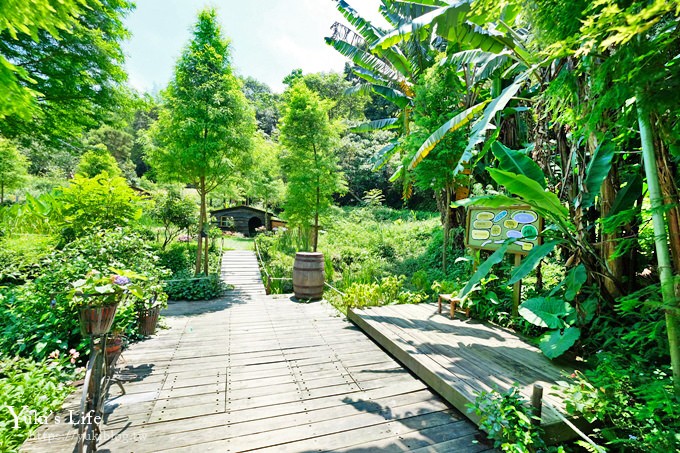 苗栗親子景點【卓也小屋】縮小版三義名勝、牛角村花園都在這兒×客家藍染體驗 - yuki.tw