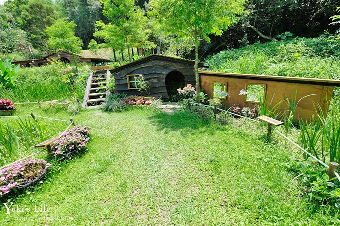 苗栗親子景點【卓也小屋】縮小版三義名勝、牛角村花園都在這兒×客家藍染體驗 - yuki.tw