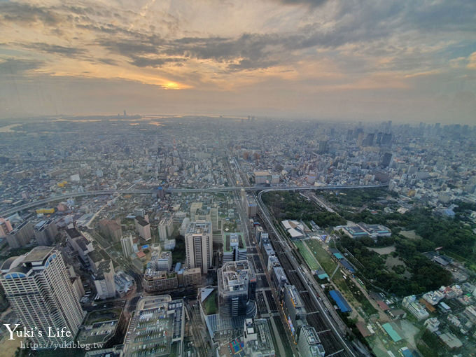 大阪景點【阿倍野展望台Harukas300】天空花火×夜景必訪60樓空中迴廊 - yuki.tw