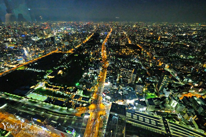 大阪景點【阿倍野展望台Harukas300】天空花火×夜景必訪60樓空中迴廊 - yuki.tw