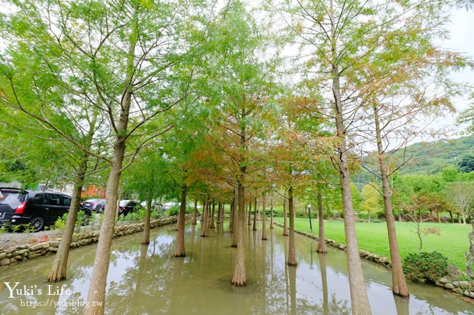 南投新景點【築樂日式庭園】景觀餐廳×落羽松大草皮親子好去處！ - yuki.tw