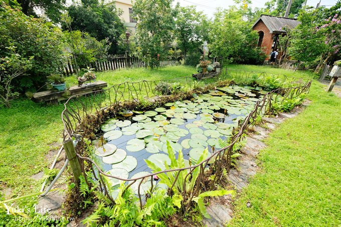 苗栗親子景點【荷塘居】田園鄉村風格×鳶尾花園區景觀餐廳 - yuki.tw