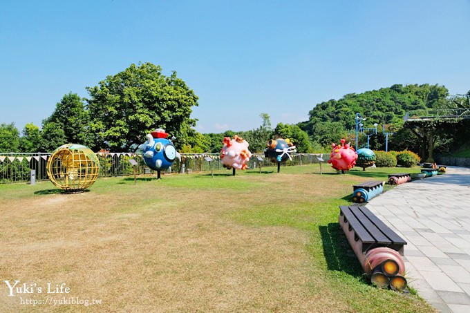 台南親子景點【南瀛天文館】戶外火箭溜滑梯遊戲場×探索天文科學好去處！ - yuki.tw