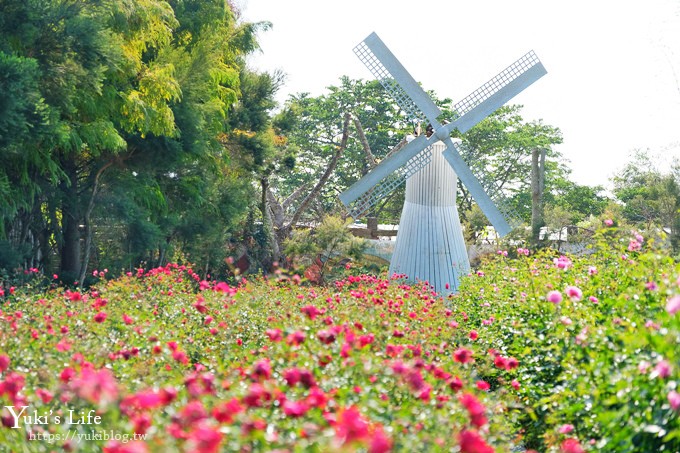 苗栗免費景點【雅聞香草植物工廠】夢幻玫瑰花園×沙坑、冰淇淋親子下午茶好去處！ - yuki.tw