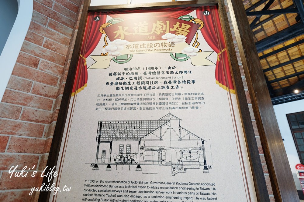 台南景點》山上花園水道博物館～歷史建築美拍出遊親子好去處~還有戲水池可以玩水 - yuki.tw