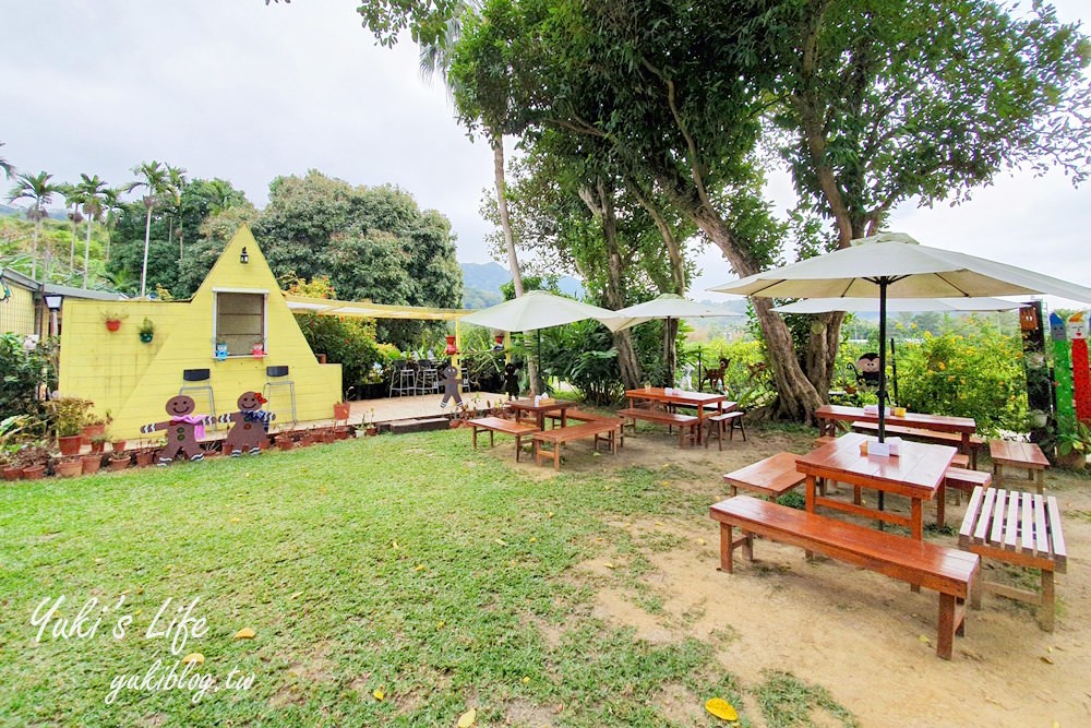 苗栗親子景點【橙香森林】餵兔子大草皮玻璃景觀餐廳×採果森林樂園×美拍約會好去處！ - yuki.tw